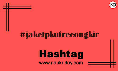 JAKETPKUFREEONGKIR Hashtag for Instagram