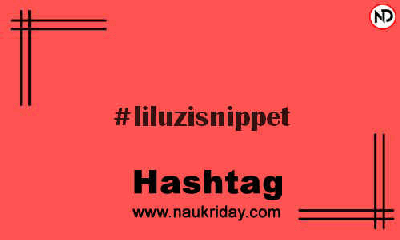 LILUZISNIPPET Hashtag for Instagram