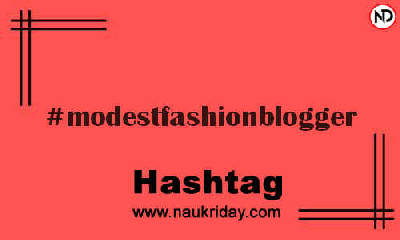 MODESTFASHIONBLOGGER Hashtag for Instagram