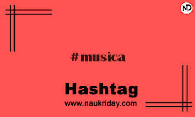 MUSICA Hashtag for Instagram