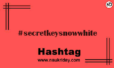 SECRETKEYSNOWWHITE Hashtag for Instagram