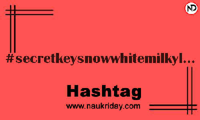 SECRETKEYSNOWWHITEMILKYLOTION Hashtag for Instagram