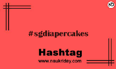 SGDIAPERCAKES Hashtag for Instagram