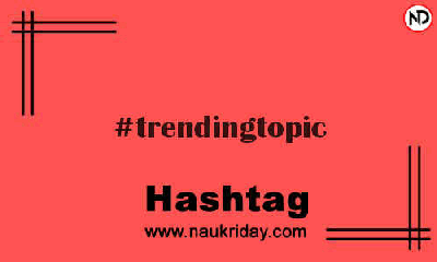 TRENDINGTOPIC Hashtag for Instagram