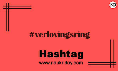 VERLOVINGSRING Hashtag for Instagram