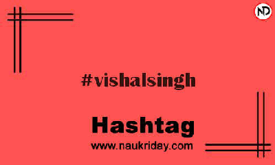 VISHALSINGH Hashtag for Instagram