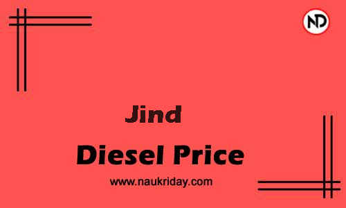 Latest Updated diesel rate in Jind Live online