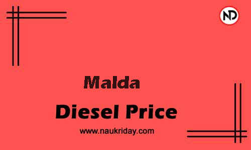 Latest Updated diesel rate in Malda Live online
