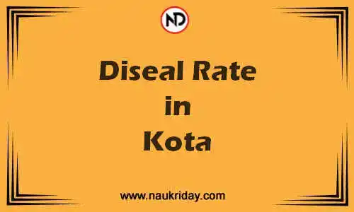 Latest Updated diesel rate in Kota Live online