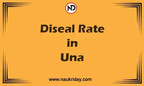 Latest Updated diesel rate in Una Live online