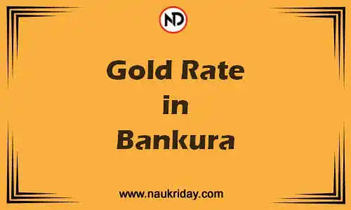 Latest Updated gold rate in Bankura Live online