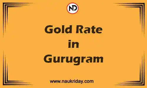 Latest Updated gold rate in Gurugram Live online