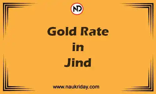Latest Updated gold rate in Jind Live online