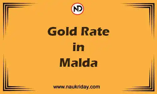 Latest Updated gold rate in Malda Live online