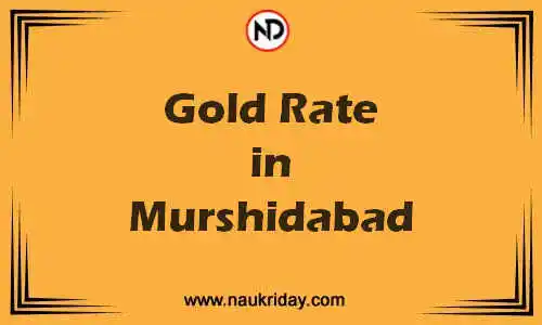 Latest Updated gold rate in Murshidabad Live online