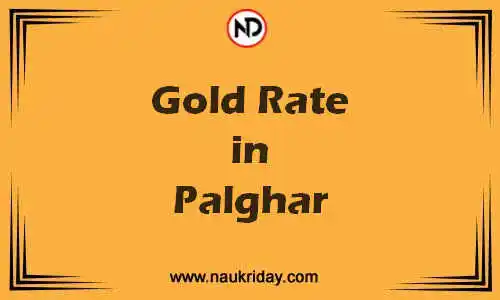 Latest Updated gold rate in Palghar Live online