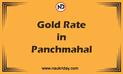 Latest Updated gold rate in Panchmahal Live online