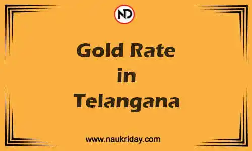 Latest Updated gold rate in Telangana Live online