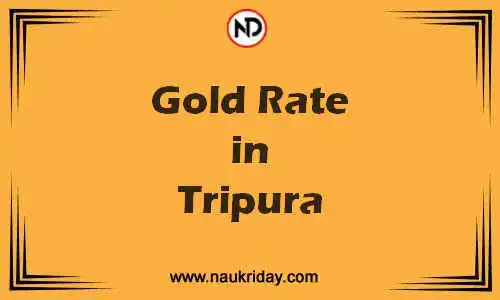 Latest Updated gold rate in Tripura Live online