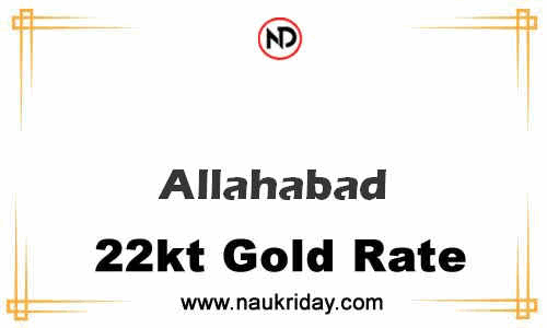 Latest Updated gold rate in Allahabad Live online