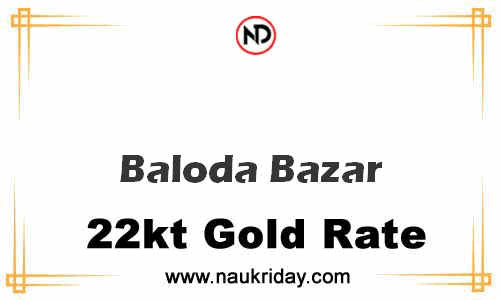 Latest Updated gold rate in Baloda Bazar Live online