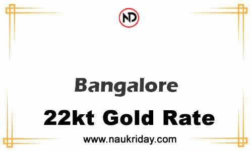 Latest Updated gold rate in Bangalore Live online