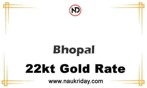 Latest Updated gold rate in Bhopal Live online