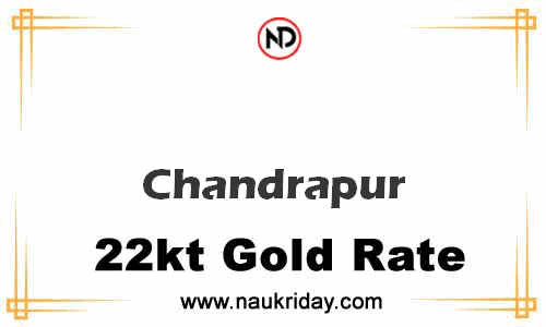 Latest Updated gold rate in Chandrapur Live online