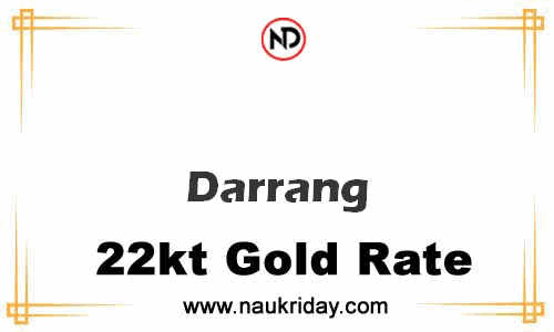 Latest Updated gold rate in Darrang Live online