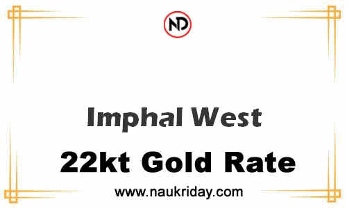 Latest Updated gold rate in Imphal West Live online