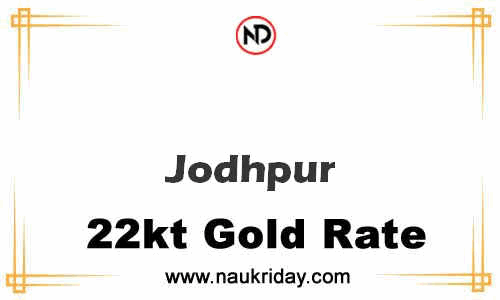 Latest Updated gold rate in Jodhpur Live online