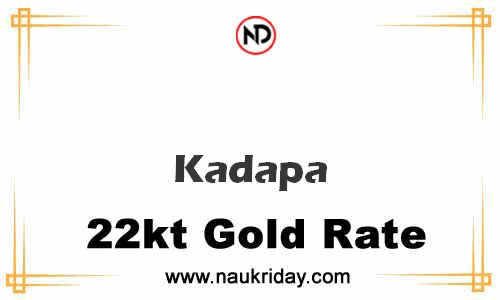 Latest Updated gold rate in Kadapa Live online