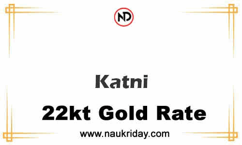 Latest Updated gold rate in Katni Live online