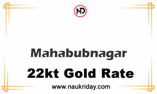 Latest Updated gold rate in Mahabubnagar Live online