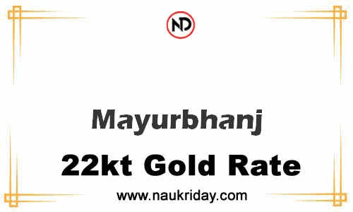 Latest Updated gold rate in Mayurbhanj Live online