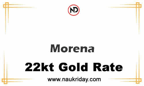 Latest Updated gold rate in Morena Live online