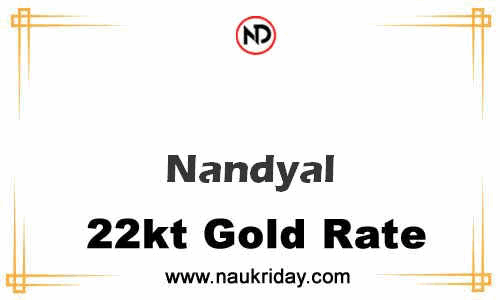 Latest Updated gold rate in Nandyal Live online