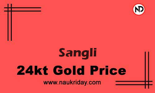 Latest Updated gold rate in Sangli Live online