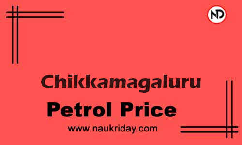 Latest Updated petrol rate in Chikkamagaluru Live online