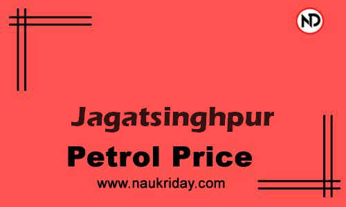 Daily Current | Latest petrol price rate in Jagatsinghpur