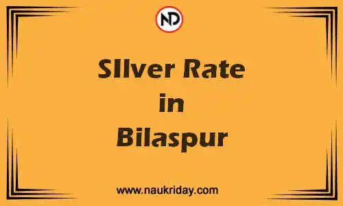 Latest Updated silver rate in Bilaspur Live online