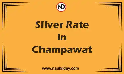 Latest Updated silver rate in Champawat Live online