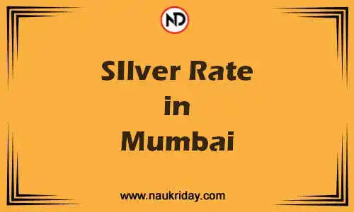 Latest Updated silver rate in Mumbai Live online