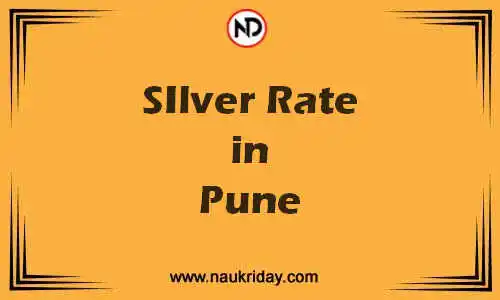 Latest Updated silver rate in Pune Live online