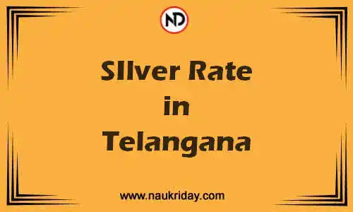 Latest Updated silver rate in Telangana Live online